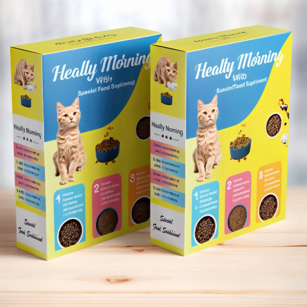 Pet food boxes