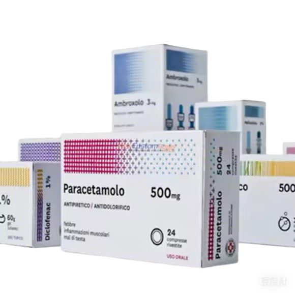 Pharmaceutical packaging box